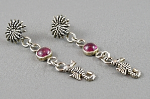 Tourmaline earrings