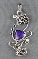 Sugilite pendant