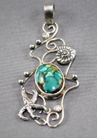 Turquoise pendant